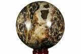 Black Opal Sphere - Madagascar #169556-1